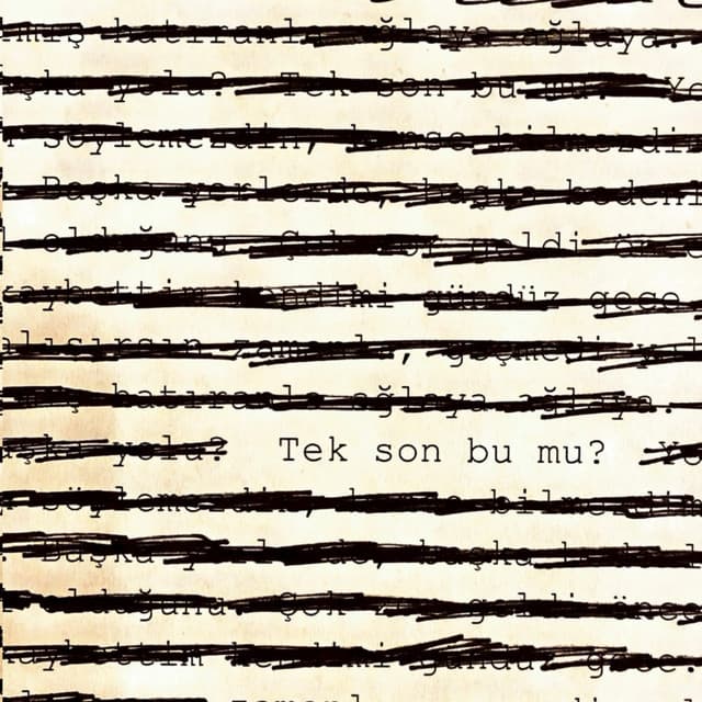 Tek Son Bu Mu? cover